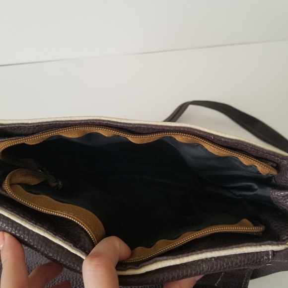 🚫SOLD🚫Antique Vintage Crossbody Satchel Bag - Picture 7 of 9